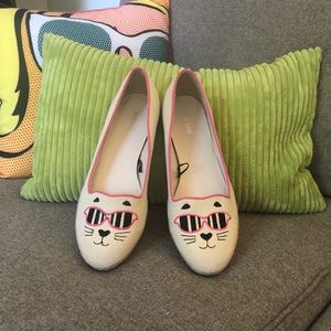 Kitty Ballet Flats